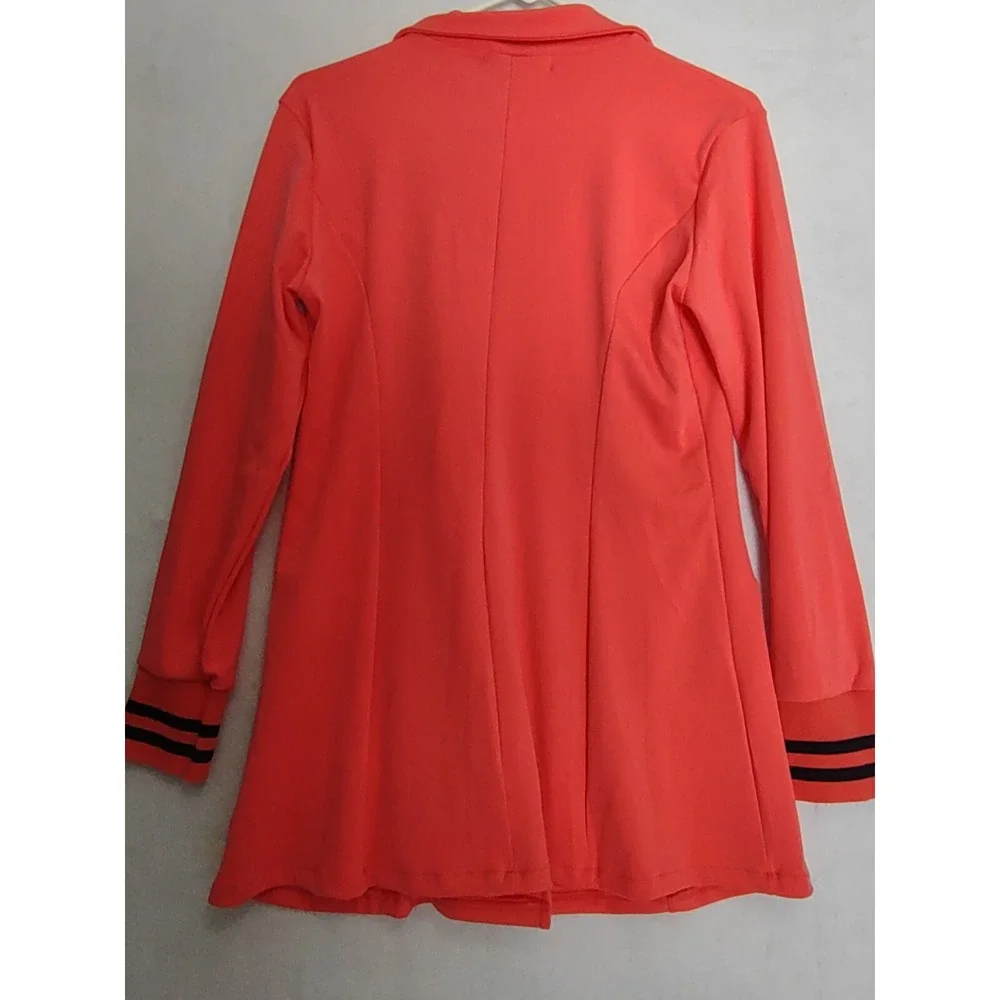 NWT Mundefeis Hot Pink‎ double breasted Blazer  Womens Medium Barbie